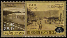 El Salvador 2004 150th Anniversary of Santa Tecla unmounted mint.