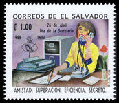 El Salvador 1993 Secretary's Day unmounted mint.
