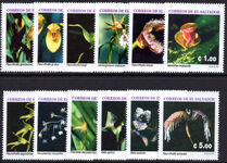 El Salvador 1995 Orchids unmounted mint.