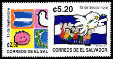 El Salvador 1997 Independence Anniversary unmounted mint.