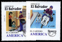El Salvador 1997 America. The Postman unmounted mint.