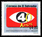 El Salvador 1999 National Television unmounted mint.