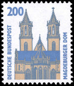 Germany 1987-96 200pf Magdeburg Cathedral unmounted mint.