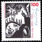 Germany 1993 Hans Leip unmounted mint.