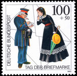 Germany 1993 Stamp Day unmounted mint.
