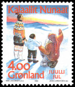 Greenland 1992 Christmas unmounted mint.