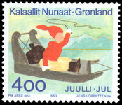 Greenland 1993 Christmas unmounted mint.