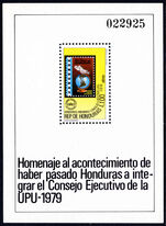 Honduras 1979 Election to Universal Postal Union Executive Council#