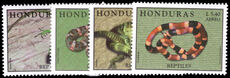 Honduras 1998 Reptiles unmounted mint.