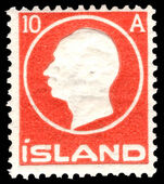 Iceland 1912 Frederick 10a scarlet unmounted mint.