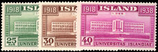 Iceland 1938 20th Anniversary of Independence unmounted mint.