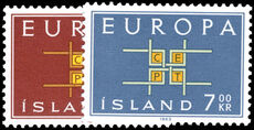 Iceland 1963 Europa unmounted mint.