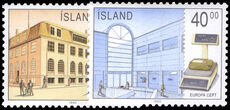 Iceland 1990 Europa. Post Office Buildings unmounted mint.