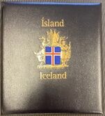 Iceland 1990-2007 Davo hingleless boxed album. Superb unused condition.
