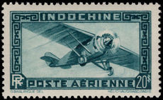 Indo-China 1933-49 20p Farman F.190 unmounted mint.