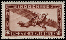 Indo-China 1933-49 30p Farman F.190 unmounted mint.