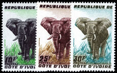 Ivory Coast 1959 African Elephant unmounted mint.