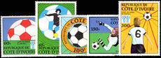 Ivory Coast 1978 World Cup Football Championship unmounted mint.