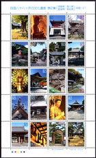 Tokushima 2005 Cultural Heritage sheetlet unmounted mint.