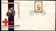 Colombia 1963 Red Cross First Day Cover.