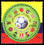 Colombia 2001 Copa America Football Championships unmounted mint.