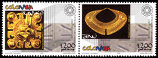 Colombia 2005 Pre-Hispanic Gold Artefacts (1st issue) unmounted mint.