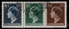 Luxembourg 1949 stamps from the Duchess Chalotte souvenir sheet fine used.