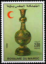 Morocco 1989 Red Crescent unmounted mint.