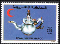 Morocco 1990 Red Crescent unmounted mint.