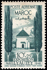 French Morocco 1948 Lyautey Exhibition lightly mounted mint.