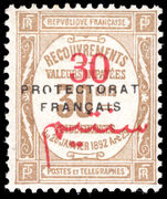 French Morocco 1915 30c Postage Due lightly mounted mint.