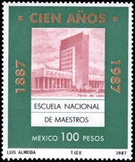 Mexico 1987 Centenary of Higher Education unmounted mint.