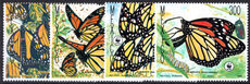 Mexico 1988 Endangered Insects. The Monarch Butterfly unmounted mint.