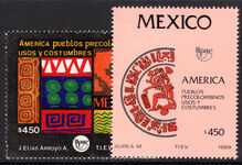 Mexico 1989 America. Pre-Columbian Culture unmounted mint.