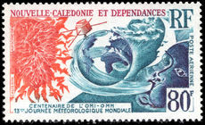 New Caledonia 1973 World Meteorological Organization unmounted mint.
