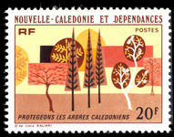 New Caledonia 1977 Nature Protection unmounted mint.