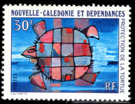 New Caledonia 1978 Protection of the Turtle unmounted mint.
