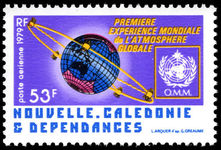 New Caledonia 1979 Survey of Global Atmosphere unmounted mint.
