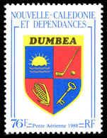 New Caledonia 1988 Arms of Dumbea unmounted mint.