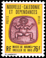 New Caledonia 1987 76f Official unmounted mint.