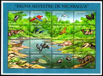 Nicaragua 1994 Woodland Animals sheetlet unmounted mint.