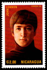 Nicaragua 1995 15th Death Anniversary of John Lennon unmounted mint.