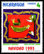 Nicaragua 1995 Christmas unmounted mint.