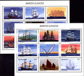 Nicaragua 1996 Ships sheetlet set unmounted mint.