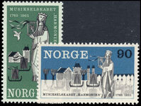 Norway 1965 Bicentenary of Harmonien Philharmonic Society unmounted mint.