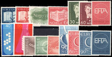 Norway 1966 Commemorative Year set unmounted mint.