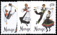 Norway 1976 Norwegian Folk Dances unmounted mint.