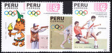 Peru 1990 Fourth South American Games (1st issue) unmounted mint.
