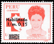 Peru 1991 Red Cross unmounted mint.