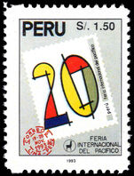 Peru 1993 20th International Pacific Fair unmounted mint.